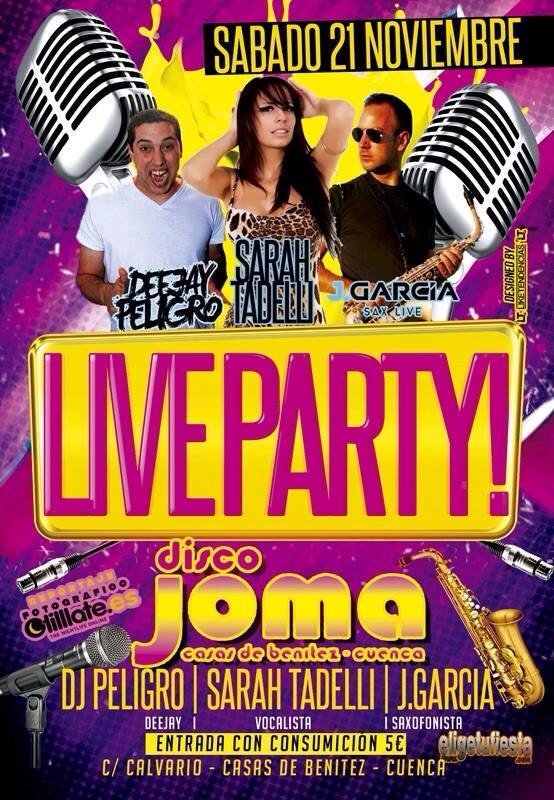 /// Este Sábado <a href="/discopubjoma/">Disco Joma</a> la vamos a liar y gorda!! ///