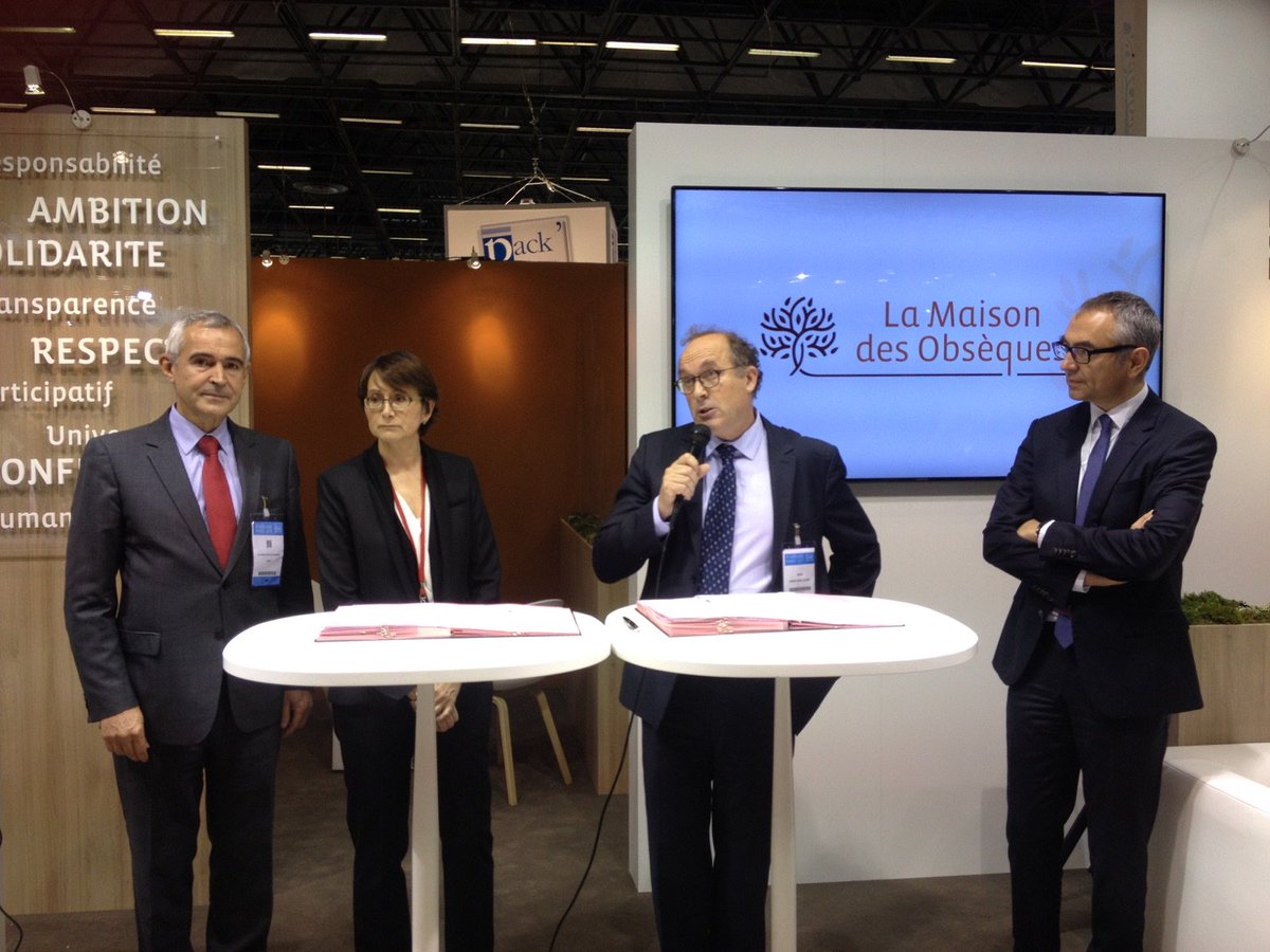 SFVP_Paris's tweet photo. #funeraire #mutac #salondufuneraire #upfp
Création de la maison des obsèques. Réseau mutualiste. https://t.co/MMj85Iqpj7