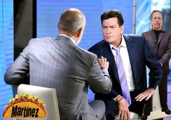 TacoMartinezBmt's tweet photo. #FlatRonnie #HowardStern #CharlieSheen https://t.co/VbU6bfQodU