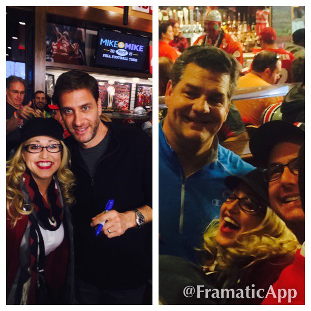 Golic vs. Greeny!!! I can't decide, I love them both!!! <a href="/Espngreeny/">Mike Greenberg</a> @espngolic #gobucks