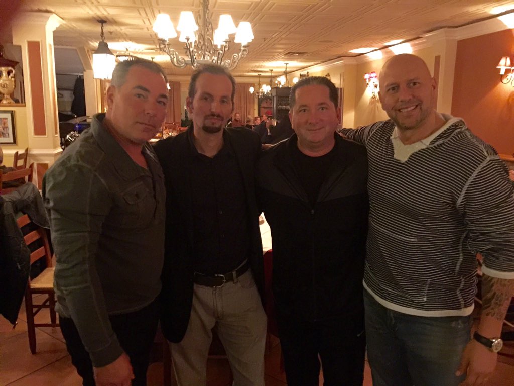 Dinner with Crazy Mario from "A Bronx Tale" <a href="/JeffSokolowski/">Jeff Sokolowski</a>  <a href="/RalphDBrown/">Ralph Brown</a>