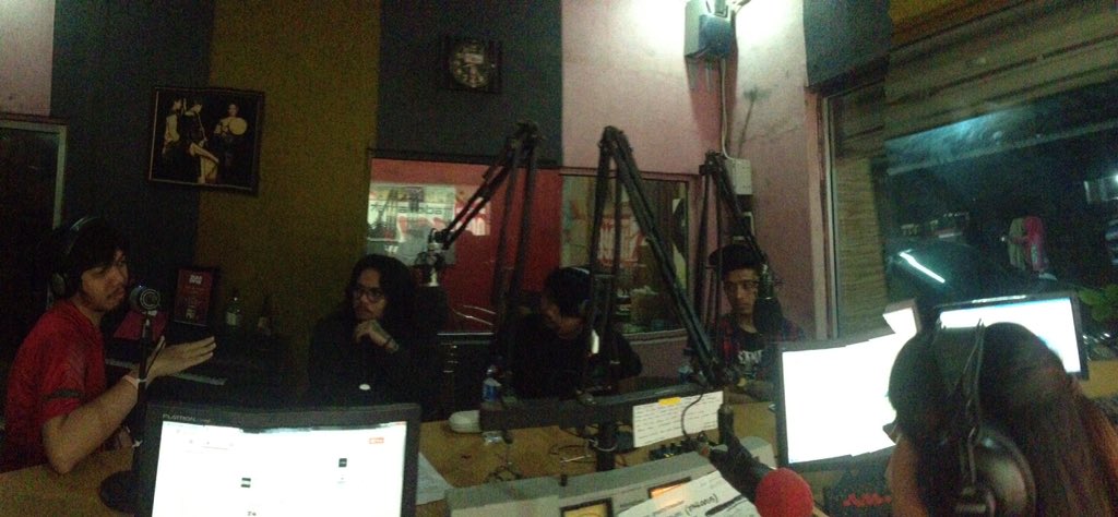 On air with <a href="/PGBofficial/">Pretty Ghost Bride</a> di #KAGUM