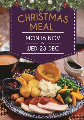 QueensHeadTavis's tweet photo. We are taking Christmas bookings now! 
#Christmas #Wetherspoons #food https://t.co/OkYIWwnkoM