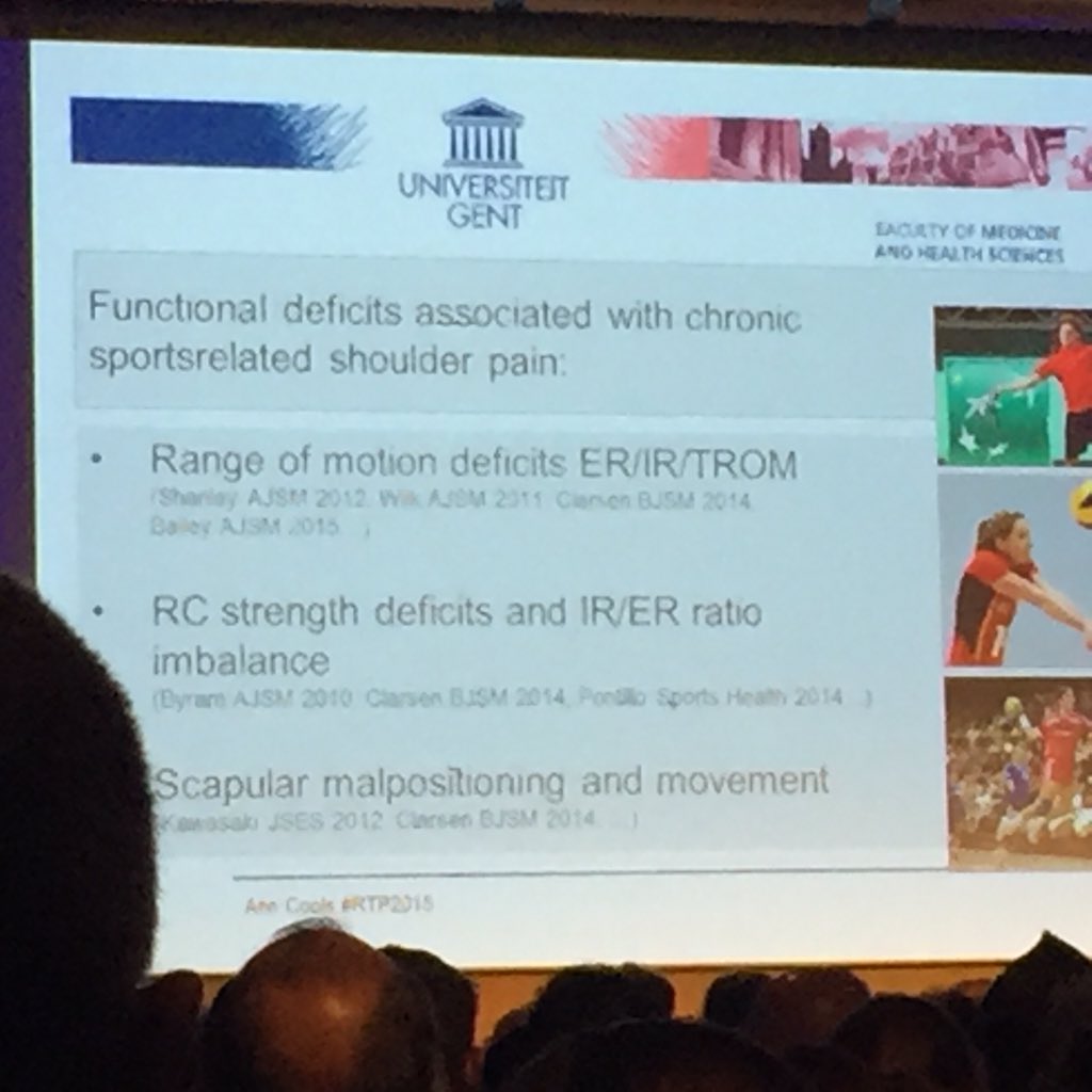 jordivanzelst's tweet photo. Magnificent presentation @anncools4 #RTP2015 #riskfactors #validity #reliability #shouldertesting https://t.co/BXLny33sg5