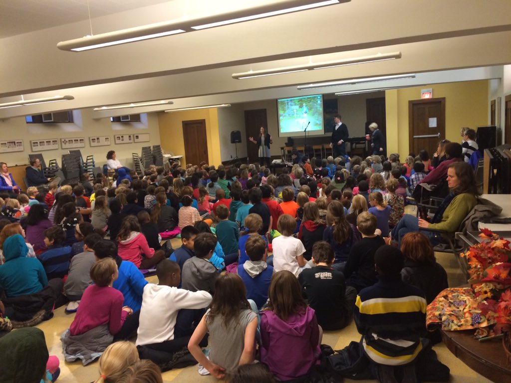 Author visit from Carrie Ryan &amp; John Park Davis @ Kenwood #MPSed #edchat #ELLchat