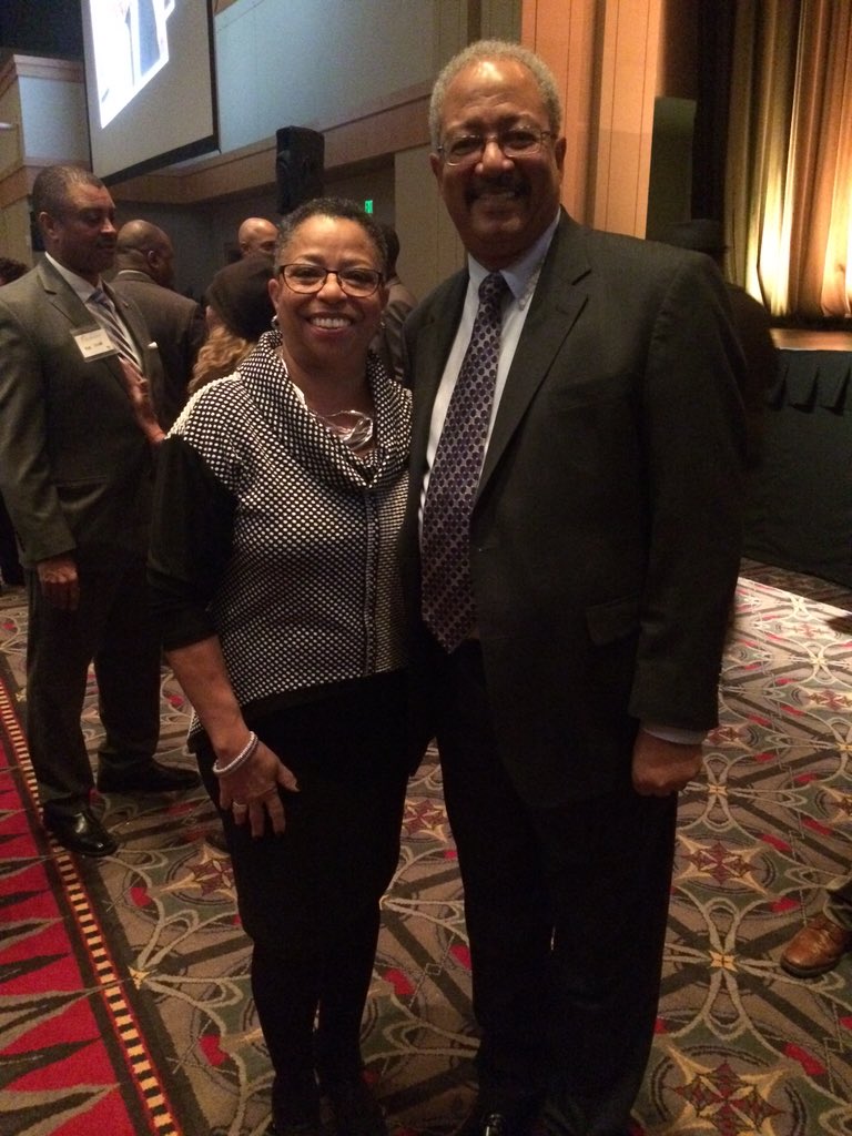 ShirleyJ_Carter's tweet photo. RT @UACoalition: .@SharmainUAC and U.S. Rep Chaka Fattah pose for a 📷! #UAC46 https://t.co/zJbDjfZYq3