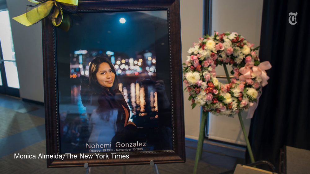 Victims of the Paris attacks came from 29 countries. Nohemi was a Californian with a dream nyti.ms/1T2VHyd