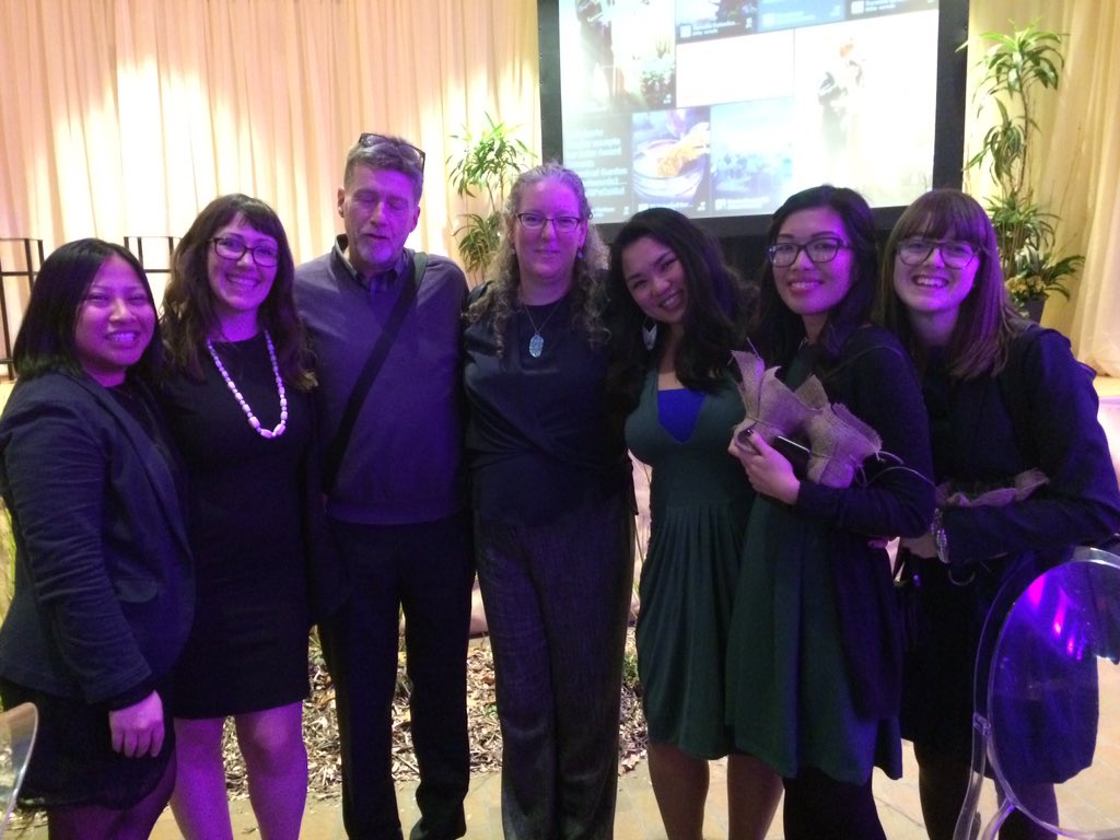 CSFSRyerson's tweet photo. Congrats to Arlene Throness for winning Toronto Botanical Gardens' Rising Star Award! Way to go, @RyesHomeGrown ! https://t.co/xGrTEW6s8f