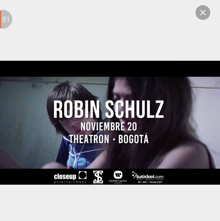 laurahoizer's tweet photo. #DeFiestaCon40 #hoy #robin_schulz https://t.co/Ha77xVSXNk