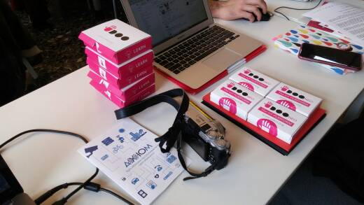 axiom_project's tweet photo. #AXIOM at #MakeFlorence, with the folks of @UDOO_Board, @FondazioneTema, @IED_Official and @fablabfirenze! #DIY https://t.co/lnfPFUuSlT