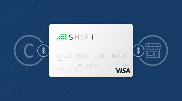 Shift Bitcoin Debit Card