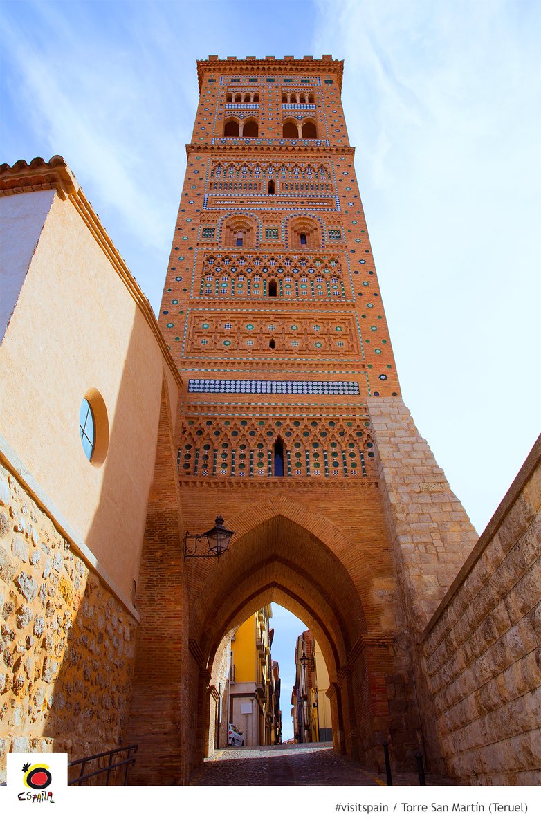 EspanaEnLatam's tweet photo. San Martín Tower was catalogued #WorldHeritage in 1986. Amazing structure! #visitspain #teruel https://t.co/dSC2P01AvC