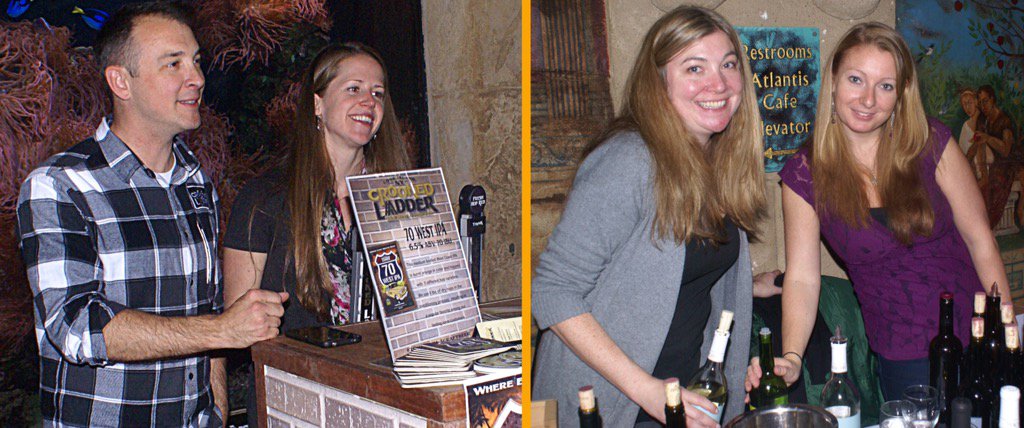 A_Vintners_Tale's tweet photo. #FishandSips at @AtlantisLIAq in #RiverheadNY - @crookedladder @MacariVineyards #NorthForkWineTrail #NorthForkWine https://t.co/xji0LKgR7M