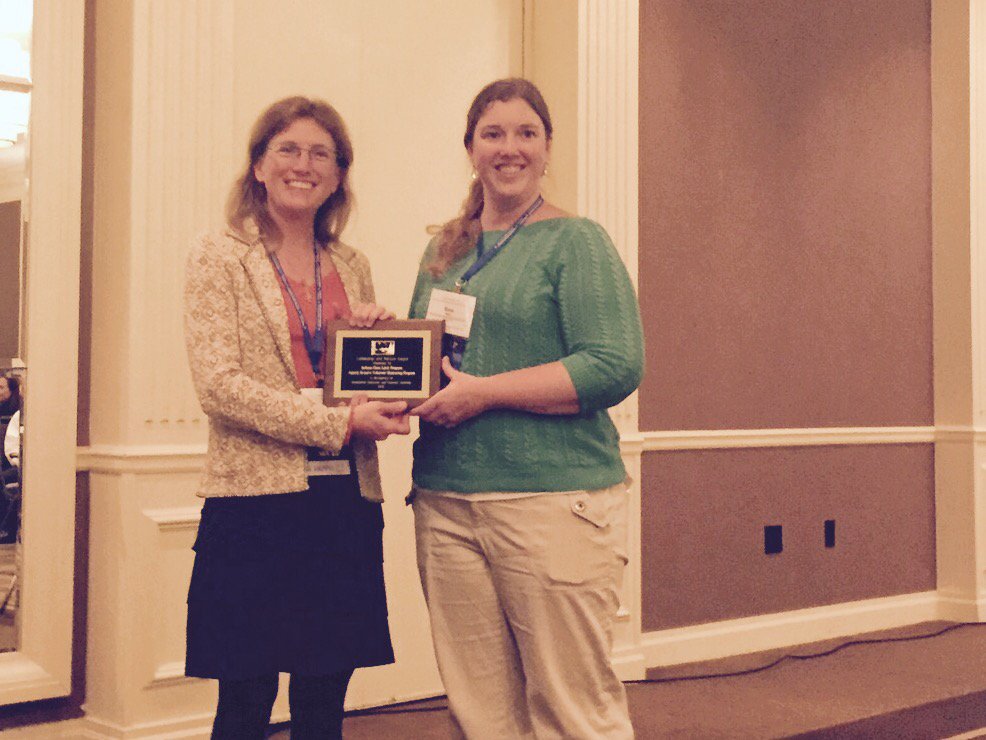 SecchiDipIn's tweet photo. Congratulations Indiana CLP for winning the technical merit award #NALMS2015 https://t.co/0EoTVthPR3