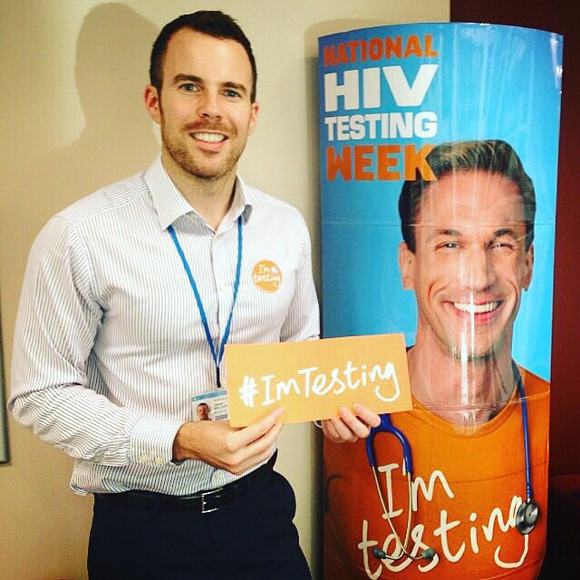 owenbb's tweet photo. National HIV Testing week starts tomorrow. I'm testing #ItStartsWithMe #hivtestweek @startswith_me @DoctorChristian https://t.co/1sICKFsdXB