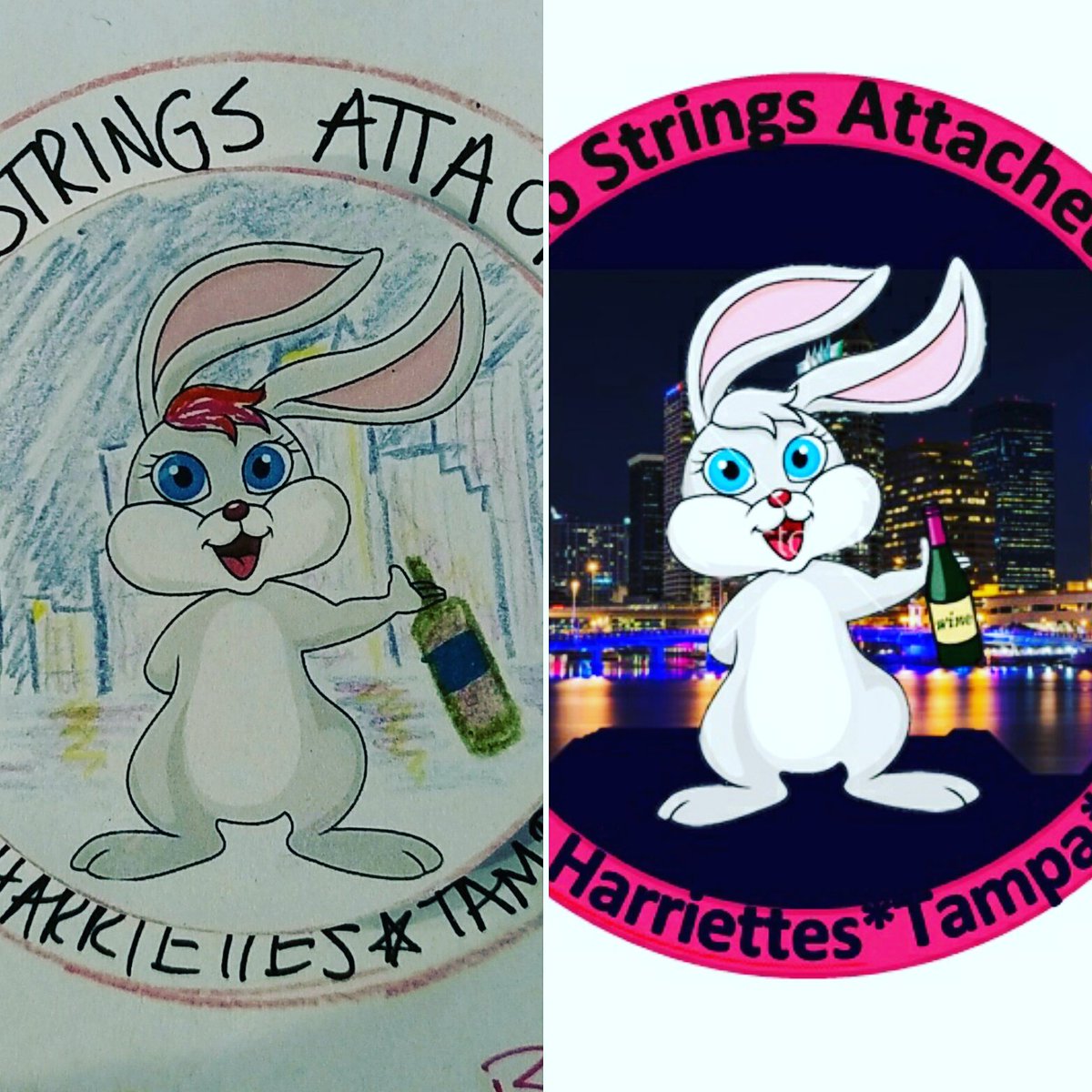 nsaharriettes's tweet photo. Mocking up the patch! Can't wait to see the final design! #NSAH3 #hashhouseharriettes #tampa #runclub #hasher #h3 https://t.co/PGdAkpYEfn