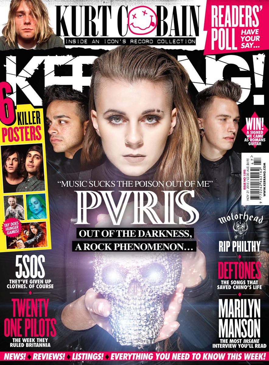KerrangMagazine's tweet photo. Get Kerrang! on Appstore: https://t.co/Sbyuyoq5Hz &amp; on Google Play: https://t.co/zx6qeT0LeH https://t.co/cjSi1V20Lj