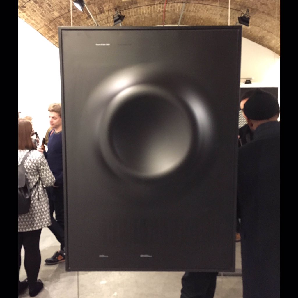 hattrick_design's tweet photo. Great exhibition last night of @AcceptProceed Light Calendars. #tenyearsoflight https://t.co/Vjc7IDLSiT