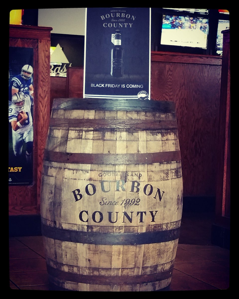 2865Brewhouse's tweet photo. It's that time of year again! On Friday 11/27/15 at 11am we will have Goose Island's Bourbon County Stout on tap! https://t.co/xhrrgriU8b