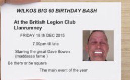 Wilkos big bash all welcome