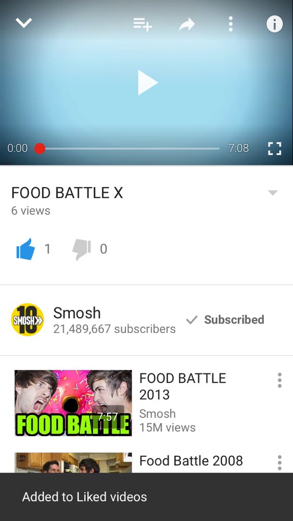 Pinkieruth's tweet photo. HECK YEAAAAAH @smosh @SmoshIan @smoshanthony #FoodBattleX https://t.co/3RWtLECFeY