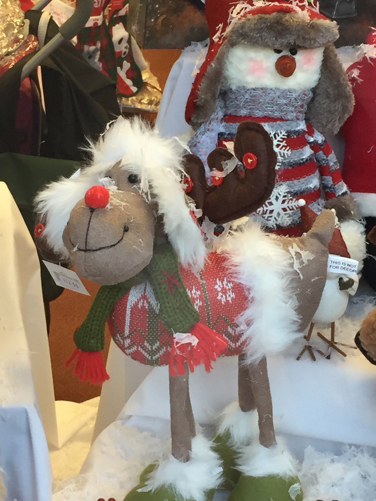 New in at Glad Tidings. Rudolph and friends looking for a kind home this Christmas #dorking