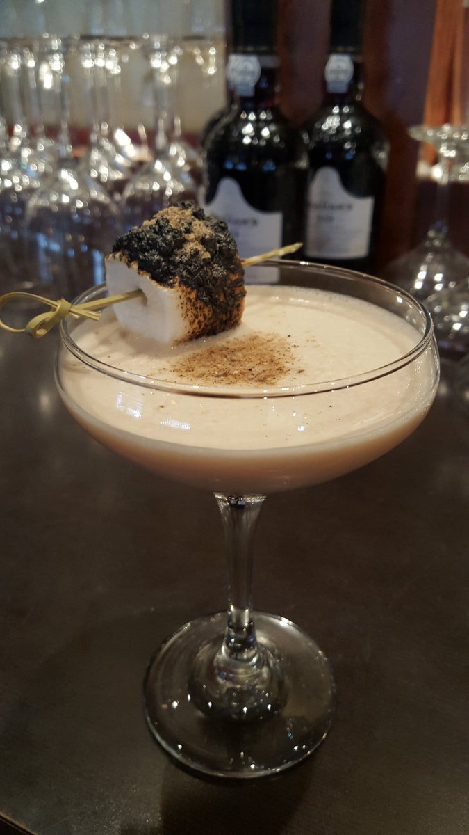 S'mores inspired martini... coming Nov. 30th! #Halifax #cocktails #smores