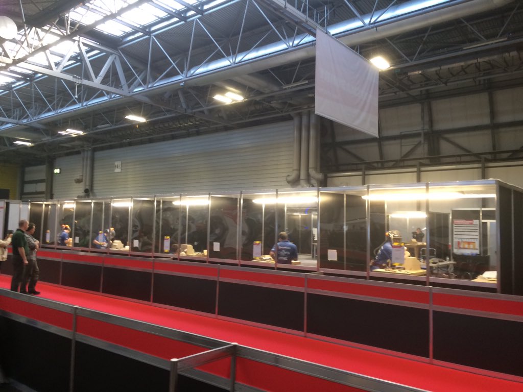 Forthvalley Conservation Centre boys going for a medal @skillbuild2015. #welovestane