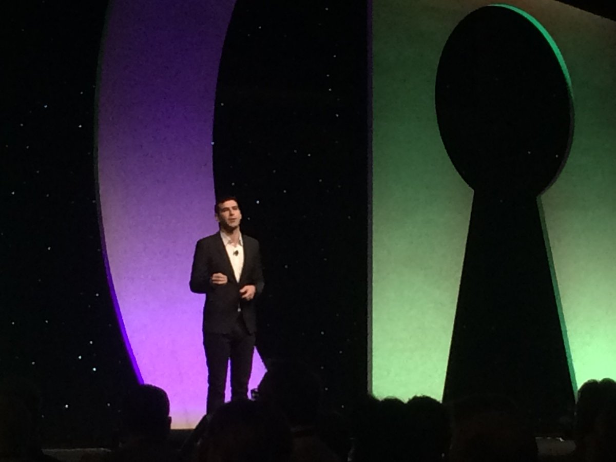acteaz's tweet photo. @actecareertech Very interesting and positive speech by @AdamBraun at the Keynote session. #VISION2015 #CareerTechEd https://t.co/PudaSTZRFp