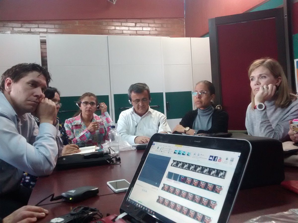 PIECCSuba's tweet photo. Una comisión de docentes de Finlandia presentan los resultados de la visita previa en el colegio Gerardo Paredes https://t.co/VEQlAat4VT