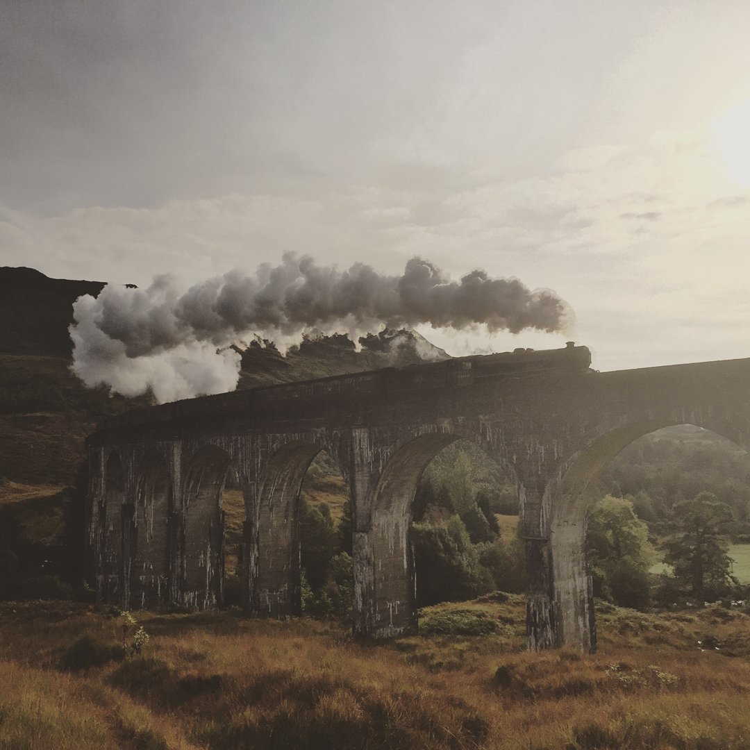 Glenfinnan Viaduct by Russell Davies. Follow us on IG for Russell's #Scotland showcase: instagram.com/visitscotland/