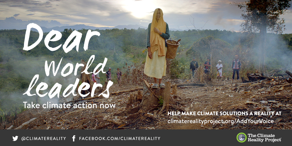 ClimateReality's tweet photo. 10 days until #COP21! Now more than ever, we need to demand a global climate agreement: https://t.co/anQWyxZ0bb https://t.co/KjesuRKza6