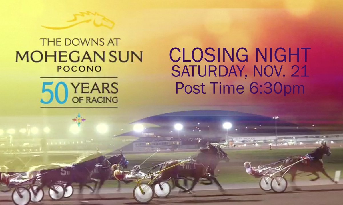 PAHarnessWeek's tweet photo. Closing night @DownsAtMSP is only a day away. What a great season it was! #pcd50 #anniversary #HarnessRacingFZ https://t.co/qzbDhuo8OV