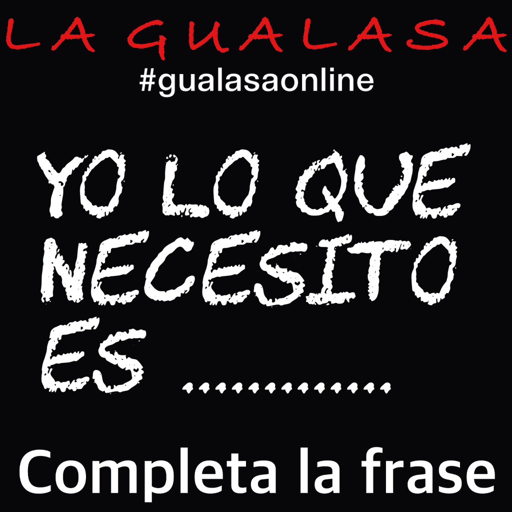 Hoy en #GualasaOnline :
Comenta aquí 👇