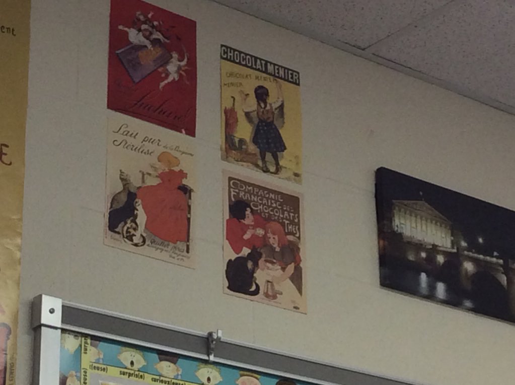 KayliKaylip's tweet photo. THE GIRL DRAWING IS ON A FRENCH POSTER IN MY CLASS #BMTH please explain @bmthofficial https://t.co/GMNb8aPIYD