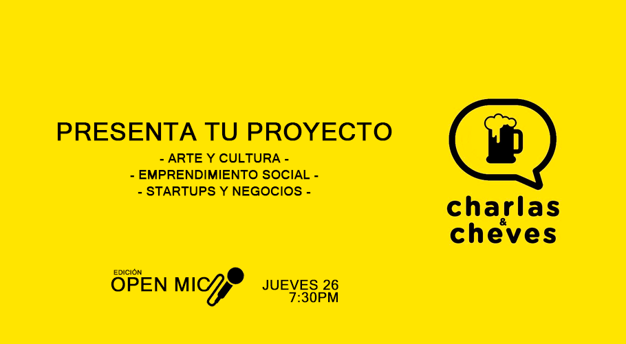 BarcampMty's tweet photo. Da a conocer tu proyecto este jueves 26 de nov, 7:30pm #CharlasyCheves hay 3 categorías. #Mtyfollow https://t.co/8IClIhyMku