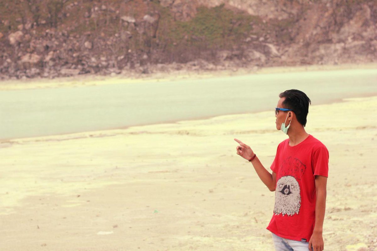 DestiawanIpan's tweet photo. KawahPutih https://t.co/Cz2yDeev9x