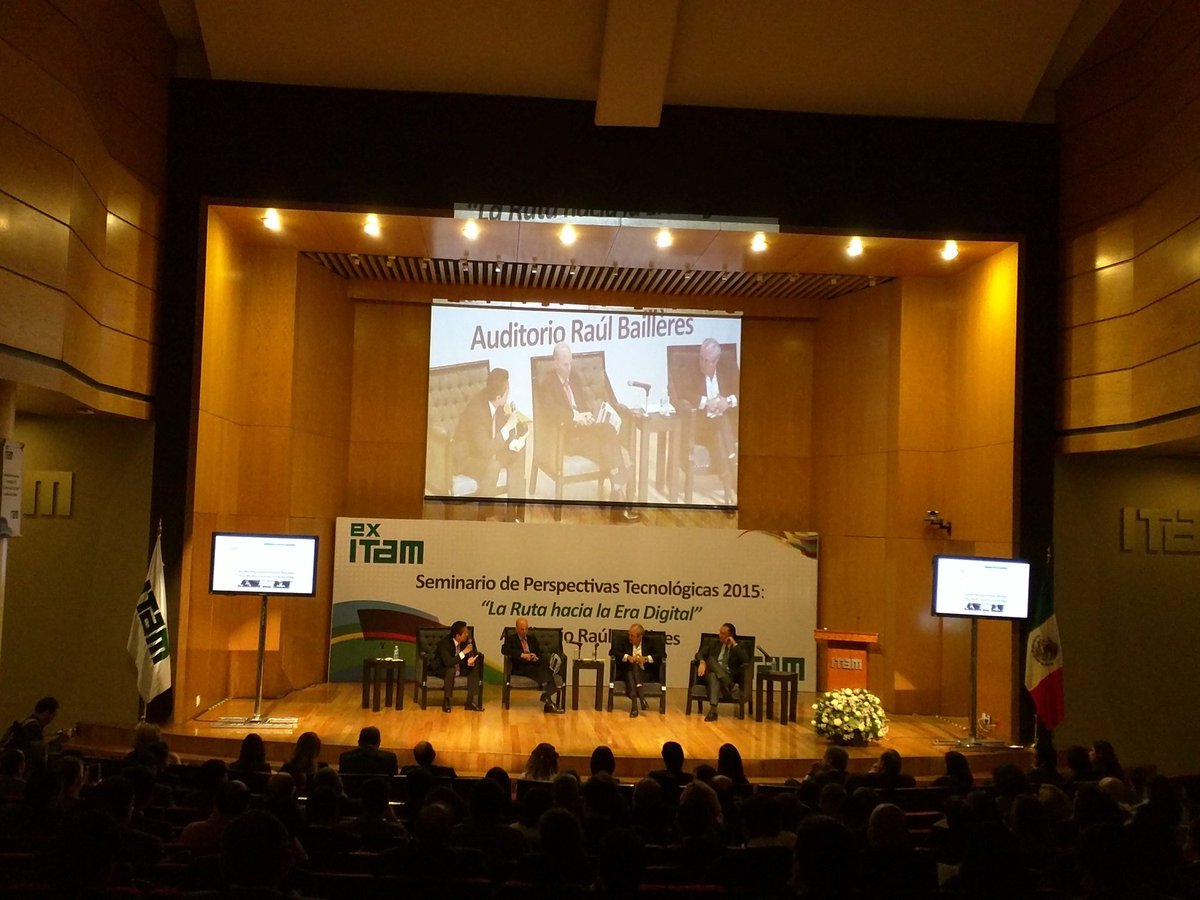 timovilmx's tweet photo. Presentes en el Seminario de Perspectivas Tecnológicas 2015 @ExITAM @MundoITAM https://t.co/qSWzTYaFVh