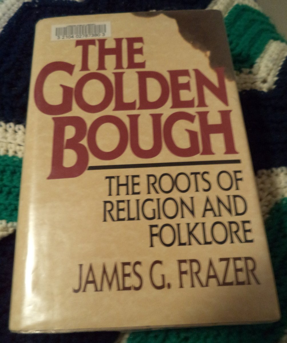 My #FridayReads is James Frazer's The Golden Bough. Kind of a proto-version of Joseph Campbell.