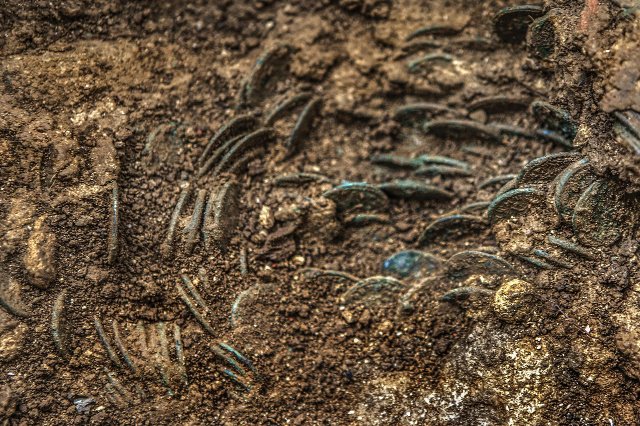 archaeologymag's tweet photo. A Swiss farmer discovered a Roman coin hoard in his orchard https://t.co/gKXOPt2UFm https://t.co/9ENTJGudiB