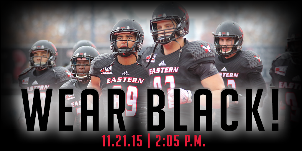 EWUAthletics's tweet photo. Help us create a sea of black on the Inferno Saturday. Get your tickets at https://t.co/vZqEvW5cRZ. #GoEags https://t.co/rogFidlEez