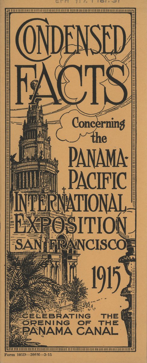 "San Francisco in itself is a wonderful exposition as to what man can accomplish in the building of a city" #PPIE100