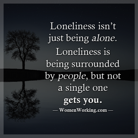 Why Being Alone Isn't Loneliness