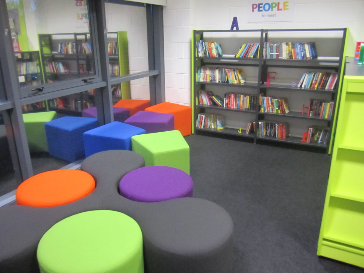 fg_library's tweet image. Another fabulous primary school all finished and ready to be enjoyed! #lovelibraries #schoollibrarydesign
