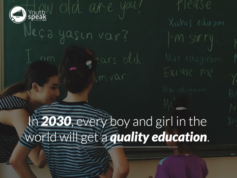 AIESECAZE's tweet photo. What do you think about education in Azerbaijan?
#AzerbaijanSpeaks #aztwi https://t.co/n4B8OMqfte