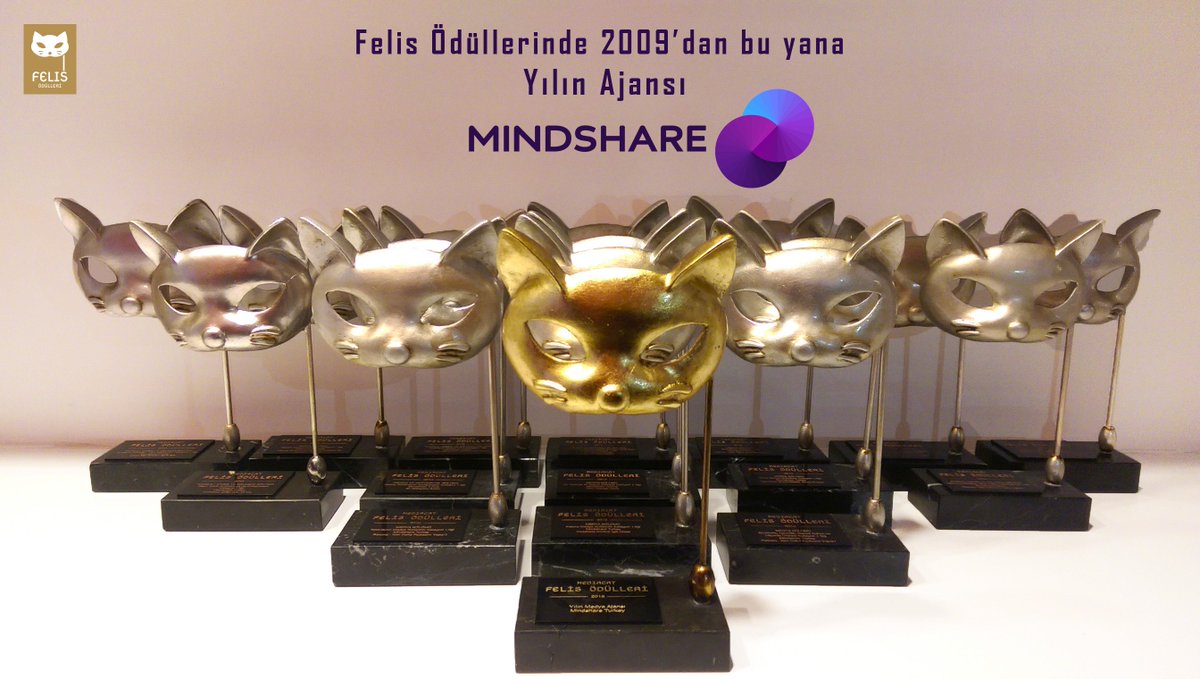 We have won Agency of The Year at #Felis2015 for 7 years in a row. Thanks to all our team and clients!#TeamMindshare