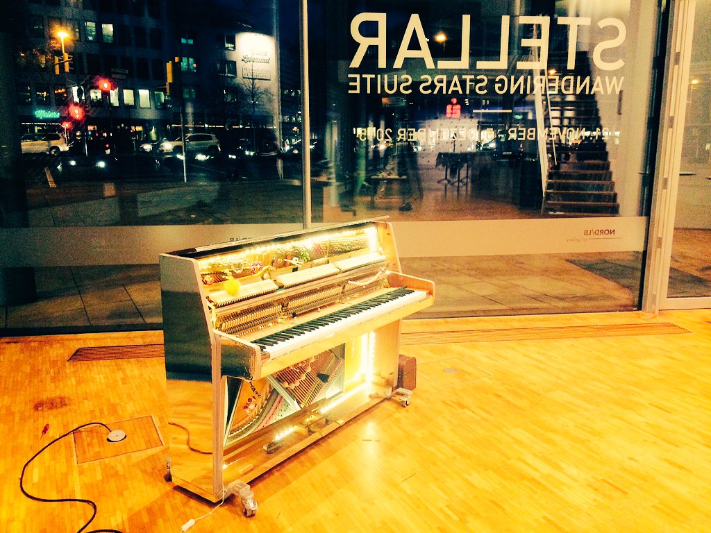 Baranova_piano's tweet photo. Tonight at the nord LB Art Gallery. #stellar by @MarhuletsAgency https://t.co/fEjgyfAo3c