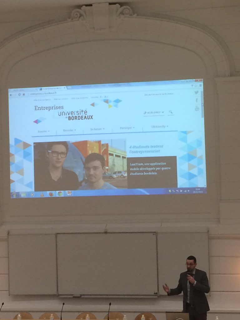 univbordeaux's tweet photo. Le nouveau site de #ubx dédié aux #entreprise : https://t.co/WEFEoXzHtf https://t.co/5ljDd1VrFC