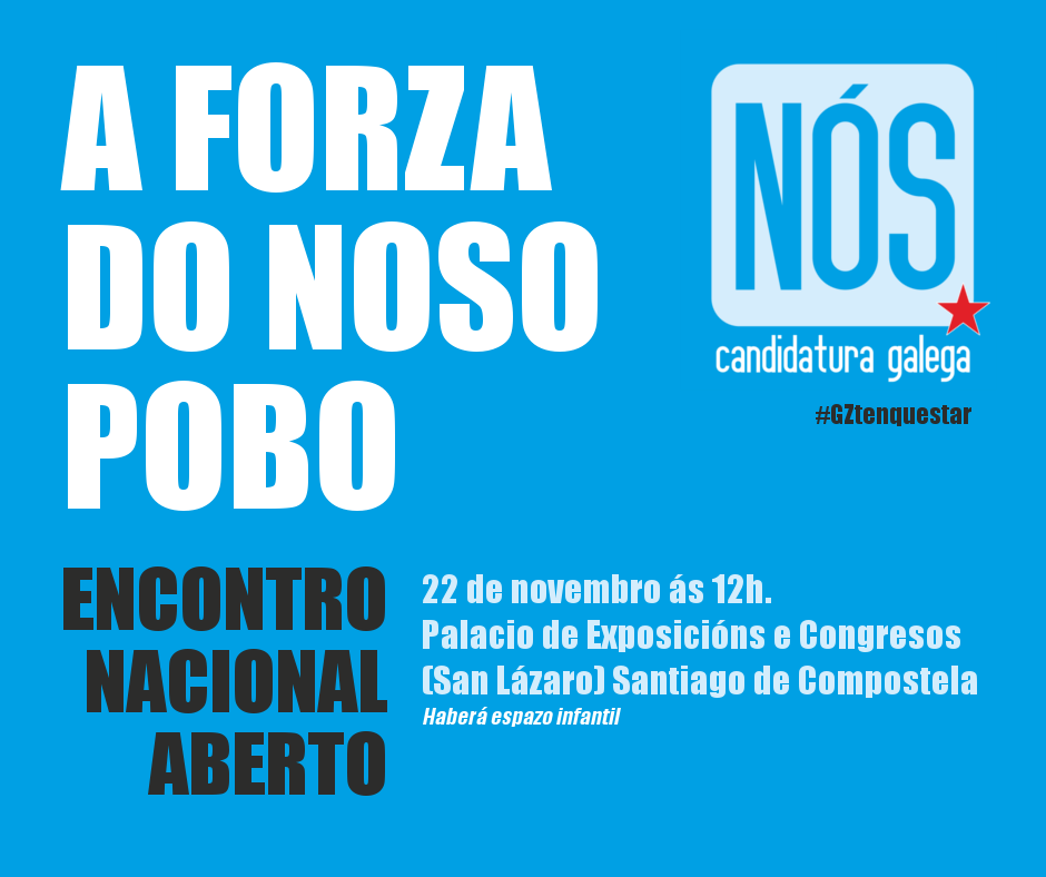 polaunion's tweet photo. Estamos ás portas do Encontro Nacional Aberto de NÓS, CANDIDATURA GALEGA. Entra, cabemos todas!
Segue a @noscgalega https://t.co/vg5nzlnVhH