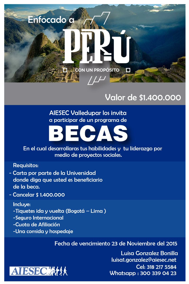 ORIUPC's tweet photo. Estudiantes de la @UniPopularCesar abren su mundo con @AIESECColombia! https://t.co/SVhJm0AqSm